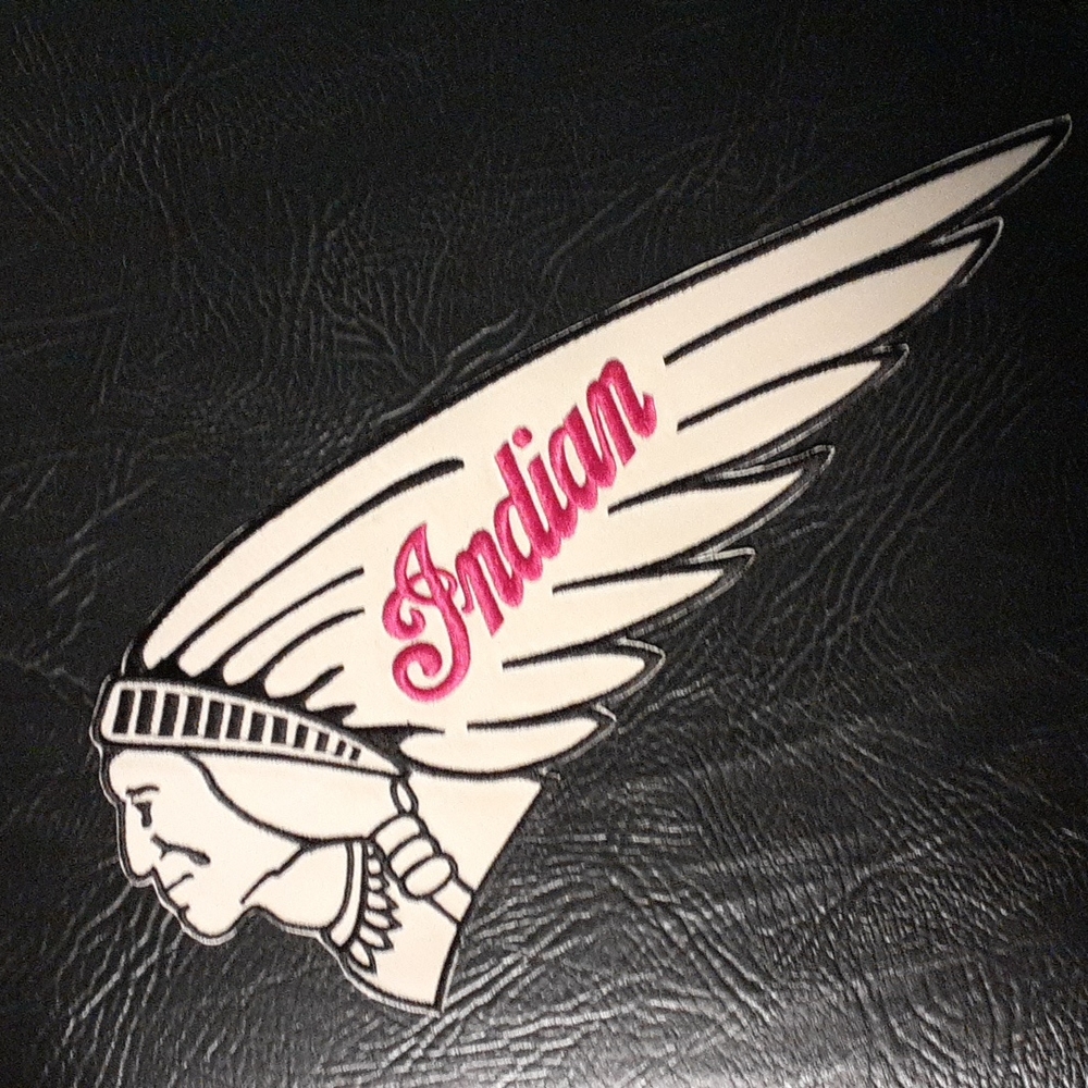 INDIAN MOTORCYCLE Chief Logo w/ Headdress - NEW
